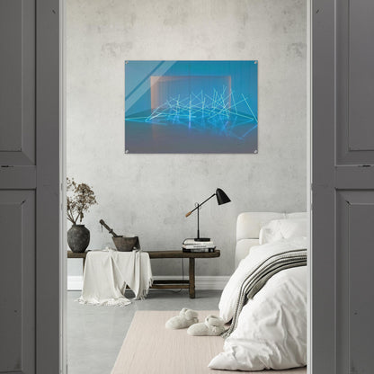Avalanche - 1996 - Francois Morellet Acrylic Print - 70x100 cm / 28x40″ inches