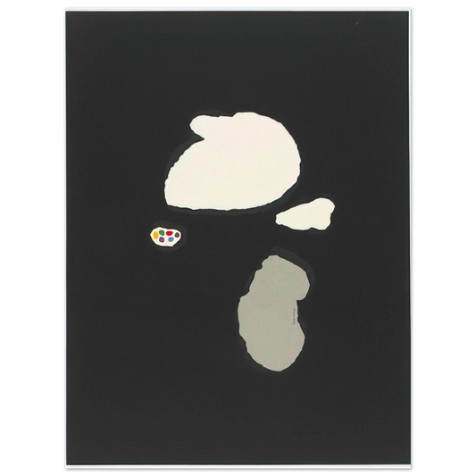 Bruno Munari - Untitled Graphic Composition - 1951  75x100 cm / 30x40inches Fine Art Poster