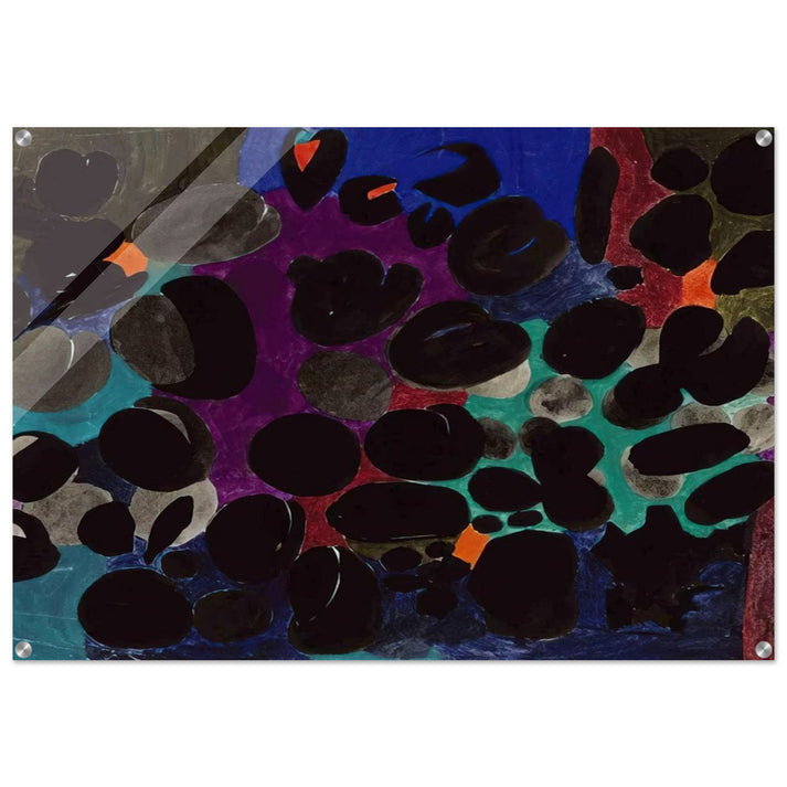 Plumen - 1957 - Johannes Itten Acrylic Print - 70x100 cm / 28x40″ inches | Johannes Itten Wall Art | Johannes Itten Prints