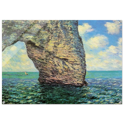 The Manneport at High Tide - claude monet Acrylic Print - 70x100 cm / 28x40″ inches