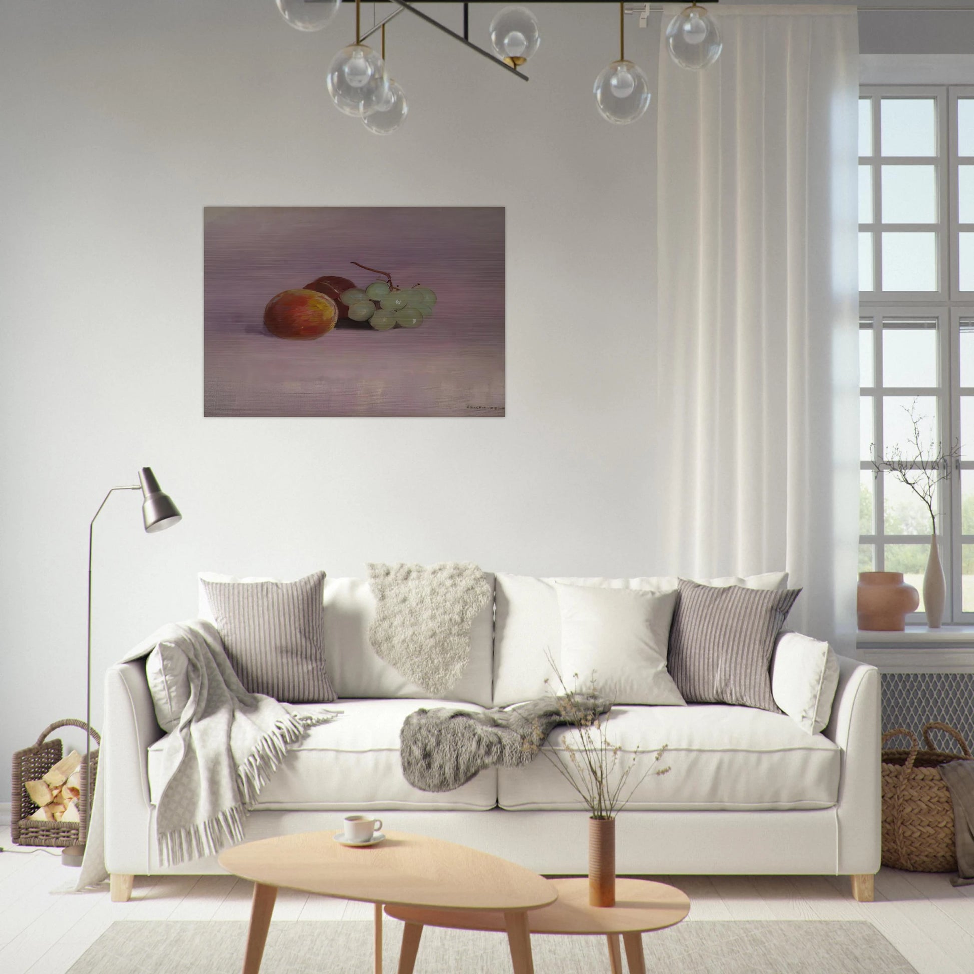 STILL LIFE - Odilon Redon Brushed Aluminum Print - 70x100 cm / 28x40 inches | Odilon Redon Aluminum Print | Odilon Redon Prints