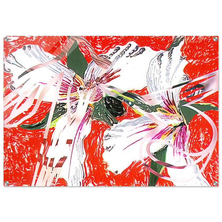 Sister Shrieks - James Rosenquist Acrylic Print - 70x100 cm / 28x40″ inches