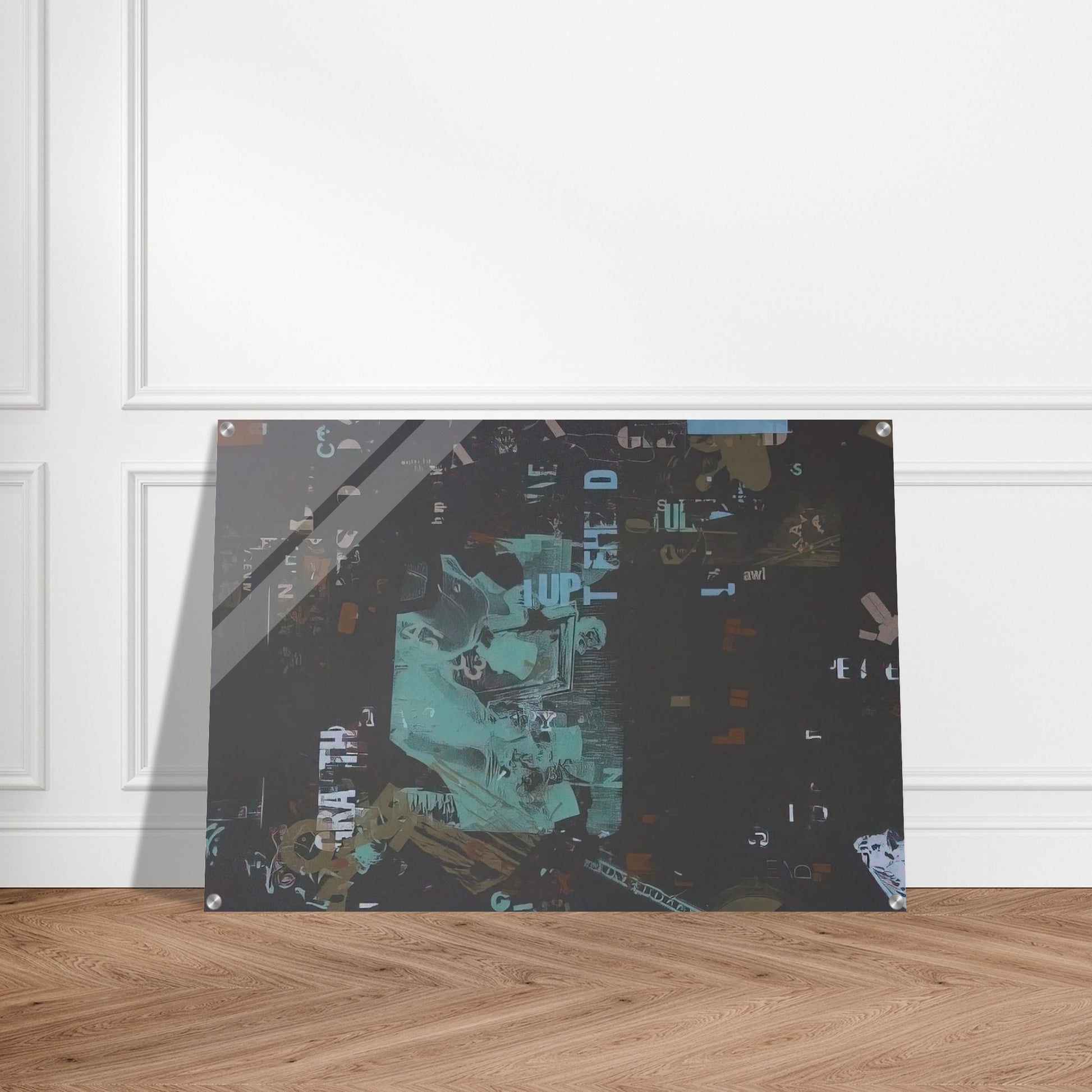 Not Wanting to Say Anything About Marcel Detail - 1969 - John Cage Acrylic Print - 70x100 cm / 28x40″ inches