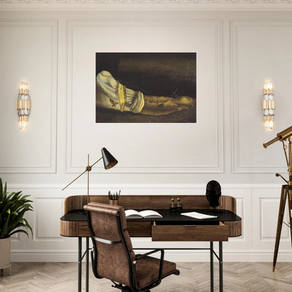 ANTHROPOMORPHIC BREAD - Salvador Dali Brushed Aluminum Print - 70x100 cm / 28x40 inches | Salvador Dali Aluminum Print | Salvador Dali Prints