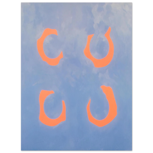 Jeremy Moon - Red Chord - 1962  75x100 cm / 30x40inches Fine Art Poster