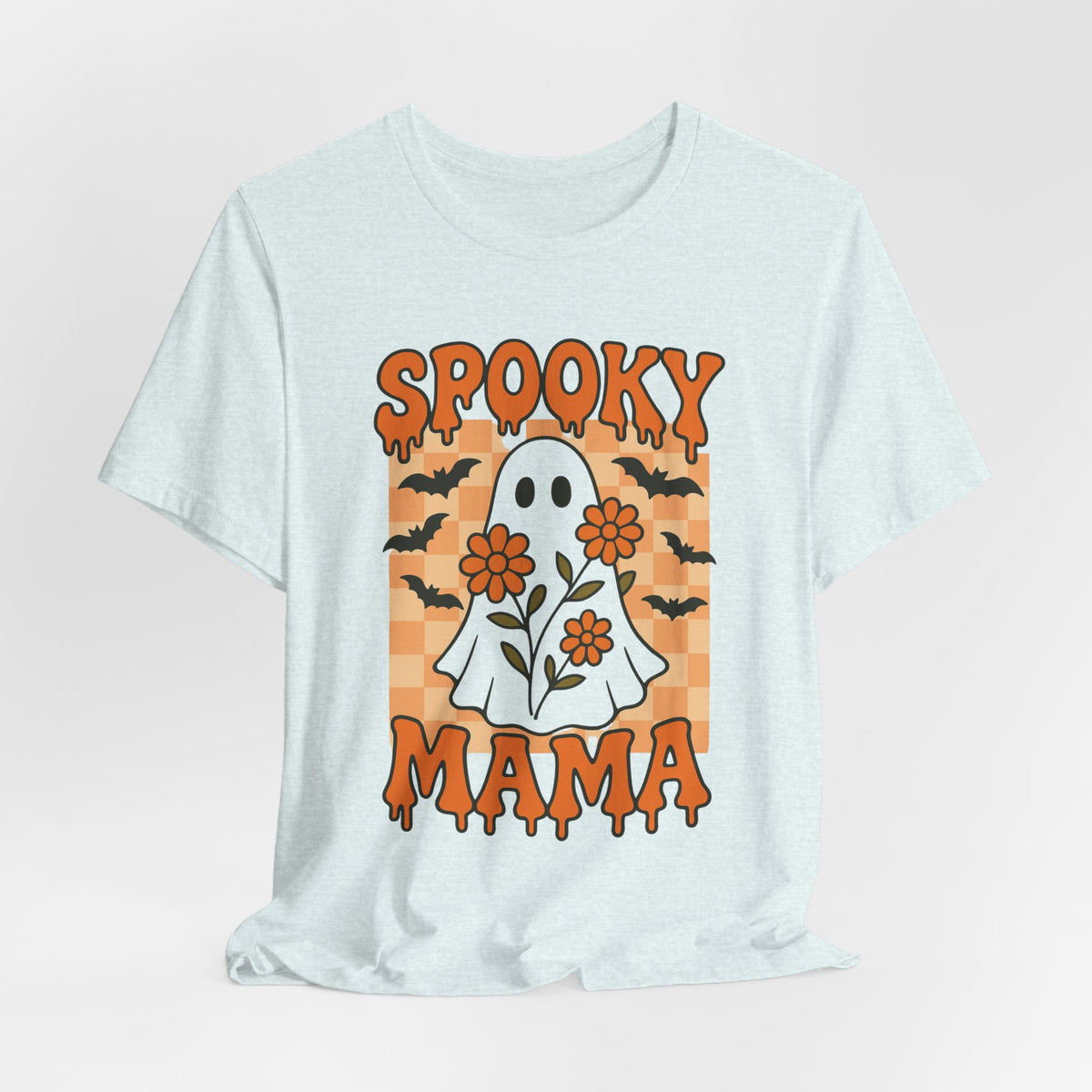 Spooky Mama Groovy Vintage Ghost Halloween Spooky Mom Moeder