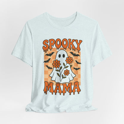 Spooky Mama Groovy Vintage Ghost Halloween Spooky Mom Moeder