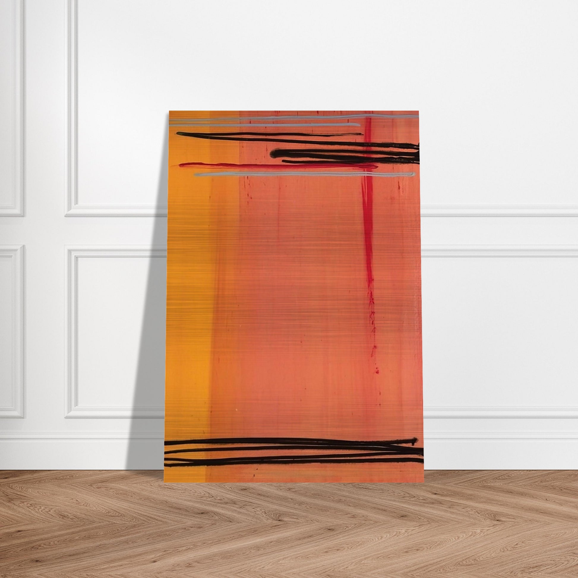 Caxambus - Color Field Painting - Larry Zox Brushed Aluminum Print - 70x100 cm / 28x40 inches | Larry Zox Aluminum Print | Larry Zox Prints