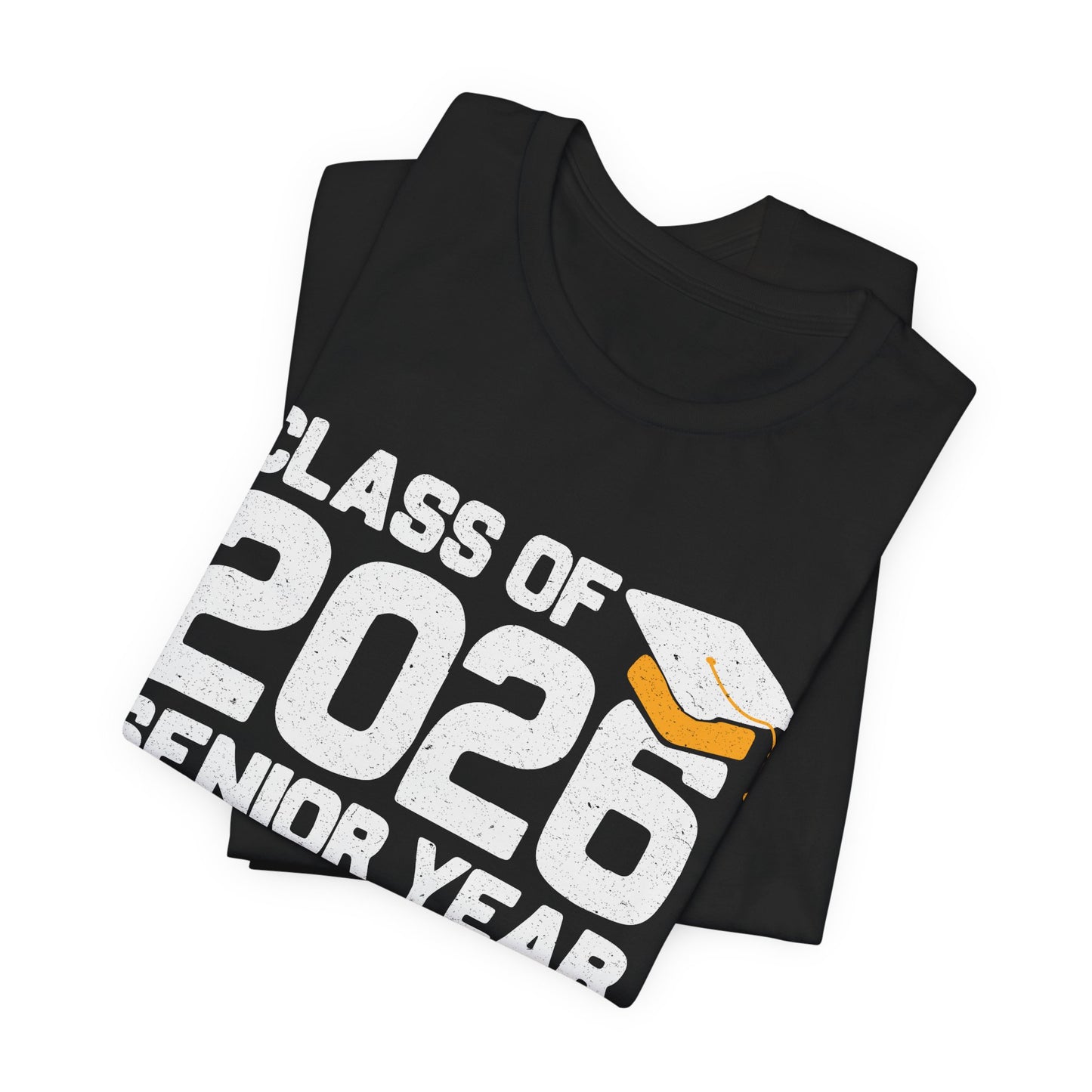 Klas van 2026 Laatstejaars T-shirt, Afstudeershirt, Unisex Afstudeergeschenk, Middelbare School Leerlingen Kleding, College Gebonden T-shirt