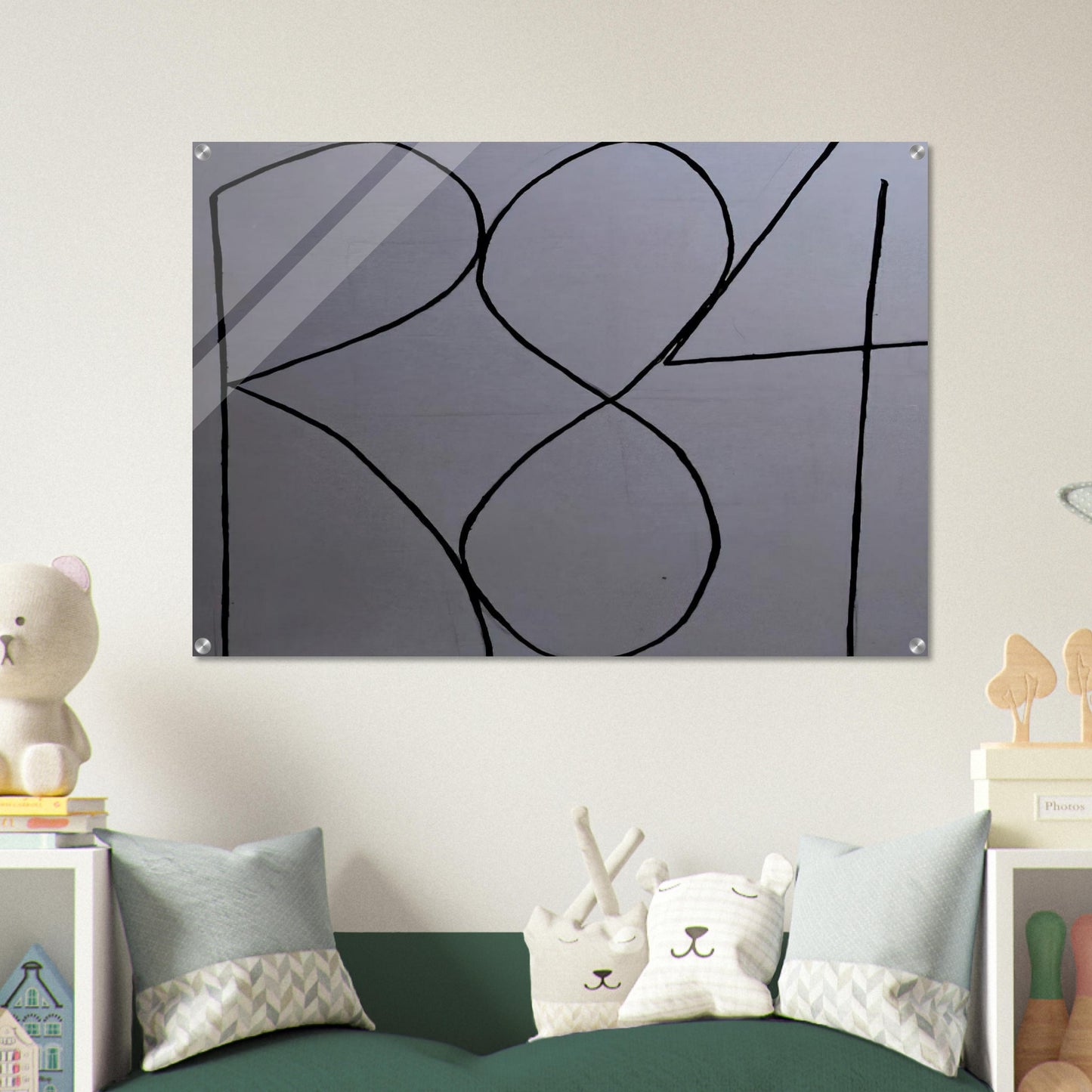 Spectrum I - Robert Ryman Acrylic Print - 70x100 cm / 28x40″ inches