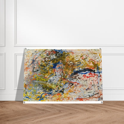 UNTITLED 1960 - Milton Resnick Acrylic Print - 70x100 cm / 28x40″ inches