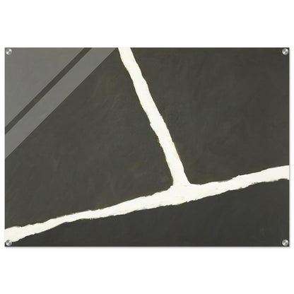 Krijtlijnen HV - 1977 - Raoul De Keyser Acrylic Print - 70x100 cm / 28x40″ inches