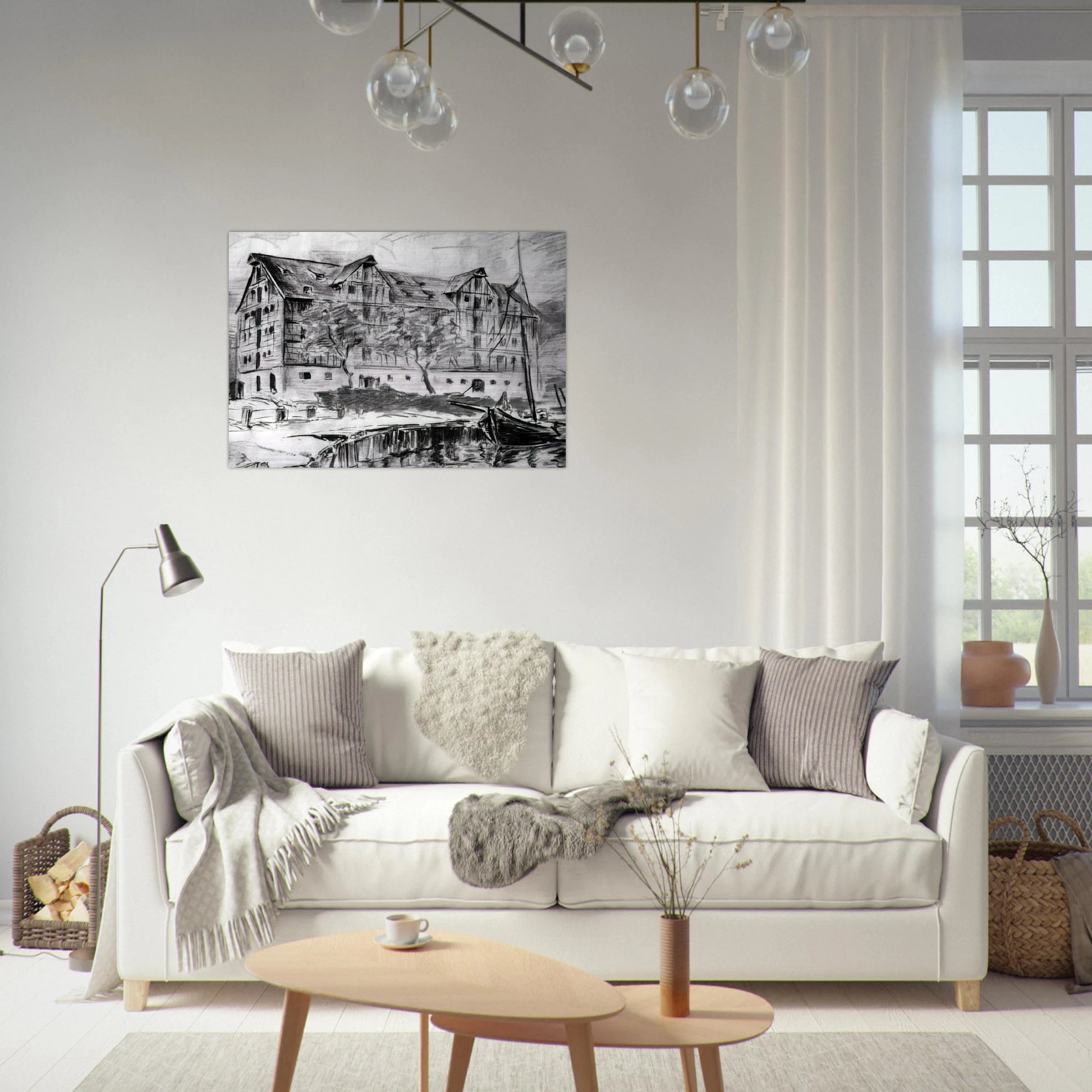 Untitled - 1926 - Konrad Zuse Brushed Aluminum Print - 70x100 cm / 28x40 inches | Konrad Zuse Aluminum Print | Konrad Zuse Prints