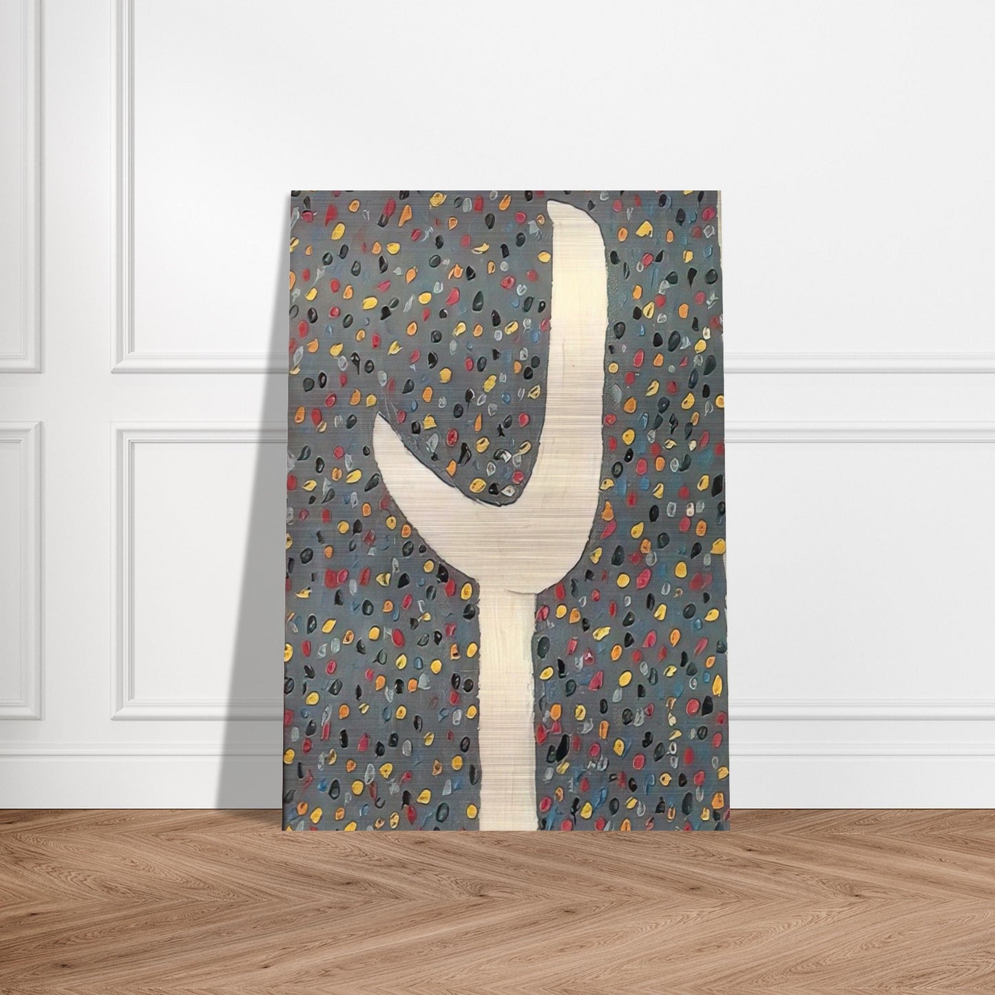 Tab Tied to the Moon Film - 1957 - Forrest Bess Brushed Aluminum Print - 70x100 cm / 28x40 inches | Forrest Bess Aluminum Print | Forrest Bess Prints
