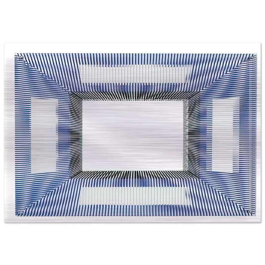 MIRROR 2005 - Jesus Rafael Soto Brushed Aluminum Print - 70x100 cm / 28x40 inches | Jesus Rafael Soto Aluminum Print | Jesus Rafael Soto Prints