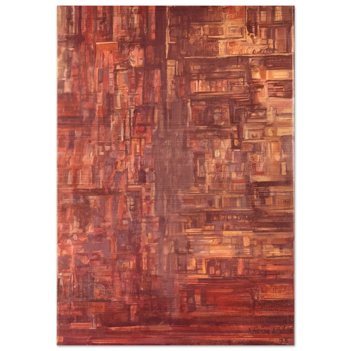 Untitled - 1978 - Maria Helena Vieira da Silva Brushed Aluminum Print - 70x100 cm / 28x40 inches | Maria Helena Vieira da Silva Aluminum Print | Maria Helena Vieira da Silva Prints