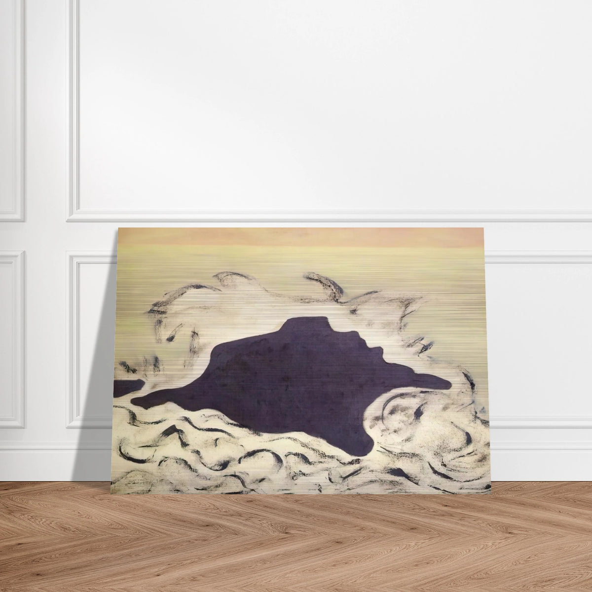 Advancing Sea - 1953 - Milton Avery Brushed Aluminum Print - 70x100 cm / 28x40 inches | Milton Avery Aluminum Print | Milton Avery Prints