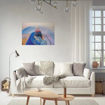 Mount Tabor - 1936 - Benedetta Cappa Brushed Aluminum Print - 70x100 cm / 28x40 inches | Benedetta Cappa Aluminum Print | Benedetta Cappa Prints