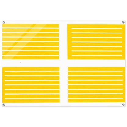 Untitled #235-238 - 1994 - Donald Judd Acrylic Print - 70x100 cm / 28x40″ inches
