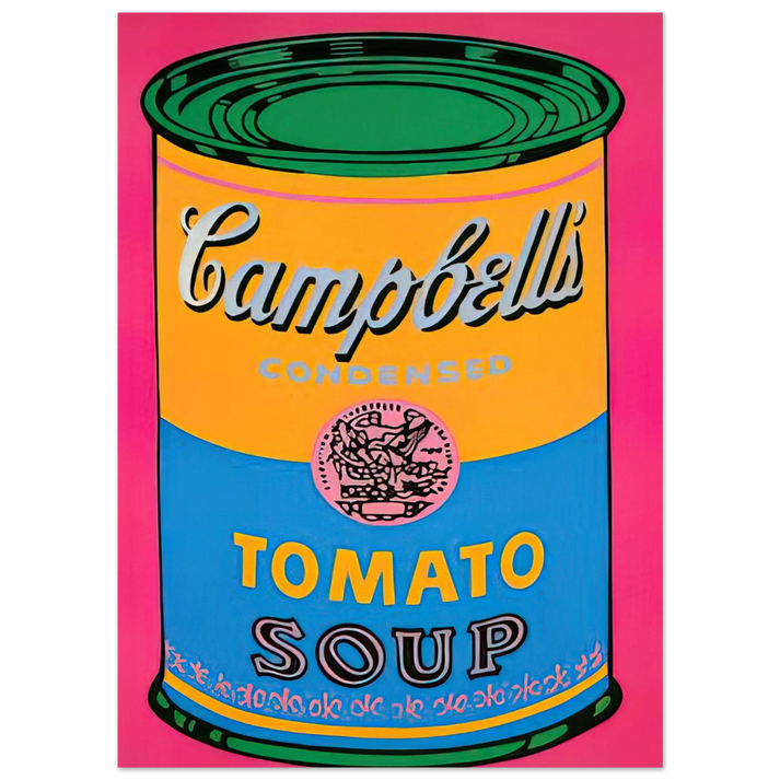 Andy Warhol - Campbell's Soup Can  Fine Art Poster