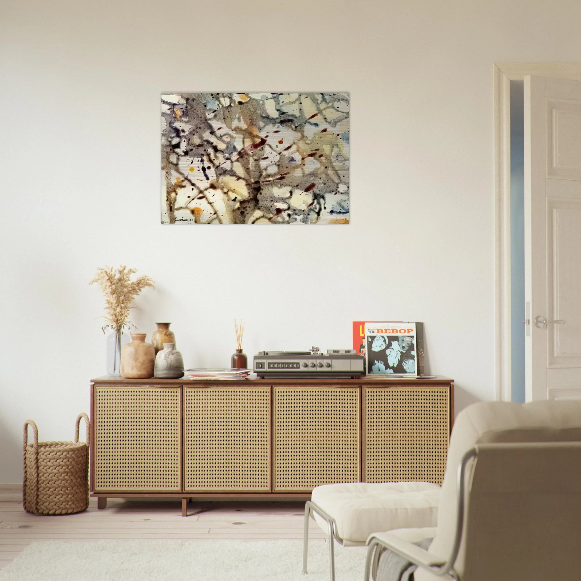 Combustions originelles 36 - Marcel Barbeau Brushed Aluminum Print - 70x100 cm / 28x40 inches | Marcel Barbeau Aluminum Print | Marcel Barbeau Prints