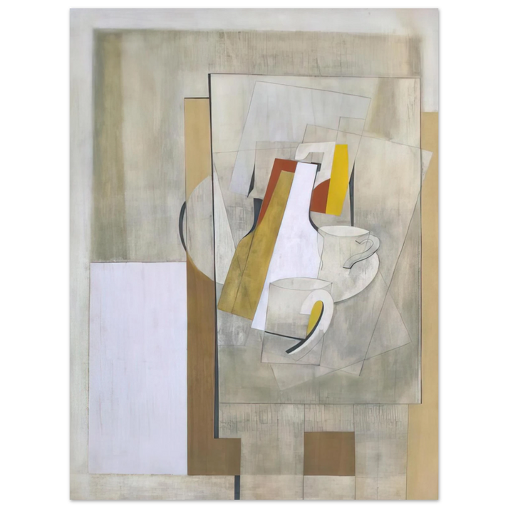 Ben Nicholson - 1945 still life - 1945  75x100 cm / 30x40inches Fine Art Poster