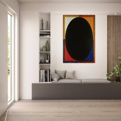 Bindu - 1985 - S. H. Raza Art Prints - 100x150 cm / 40x60″ inches | S. H. Raza Poster | S. H. Raza Prints