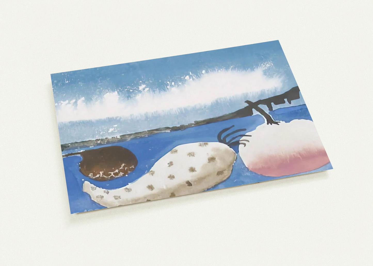 Fruit by the shore - 1992 By Mary Fedden Pack of 10 Post Cards | Mary Fedden Post Cards | A6 (10.5 x 14.8 cm) - 4.1 x 5.8 inches