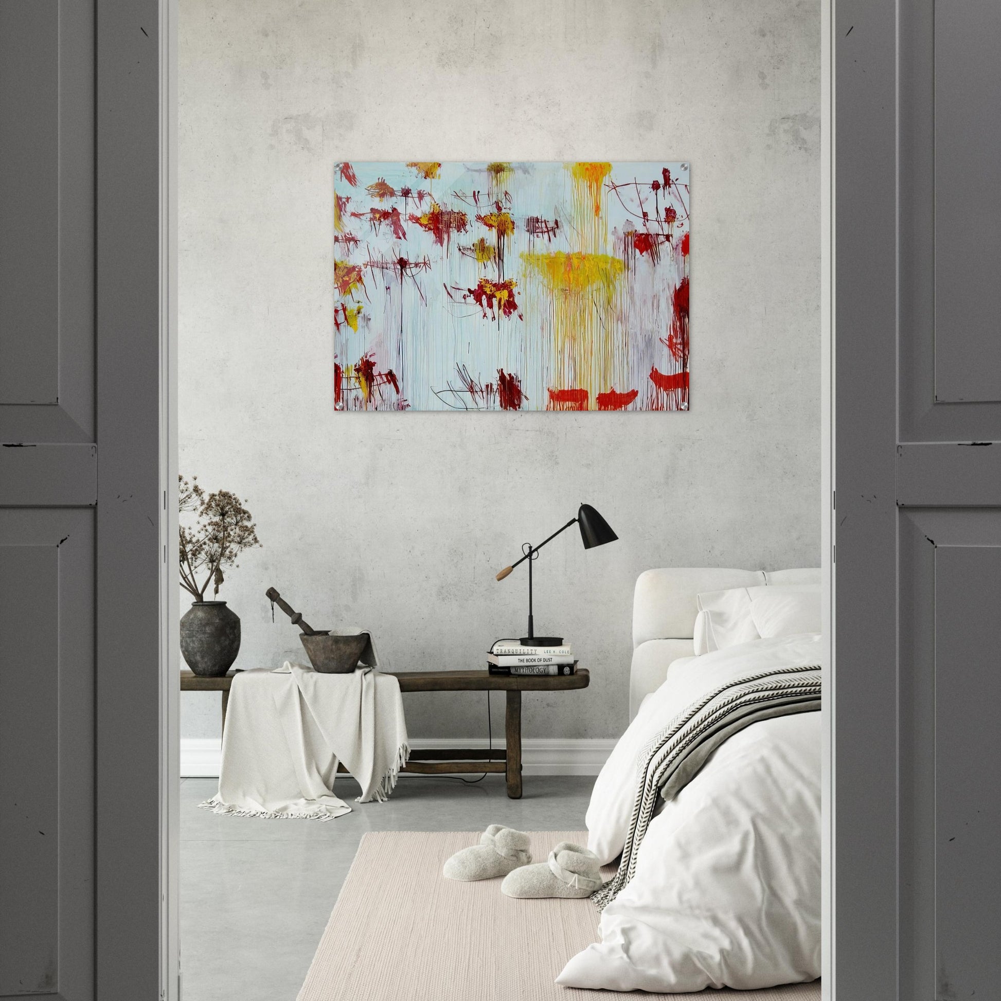 Lepanto, Part X - Cy Twombly Acrylic Print - 70x100 cm / 28x40″ inches