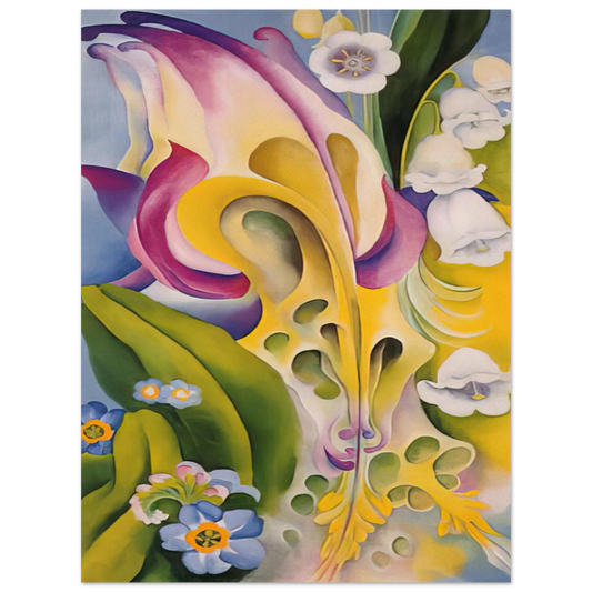 Georgia O'Keeffe - From the Old Garden No 2 Fine Art Poster