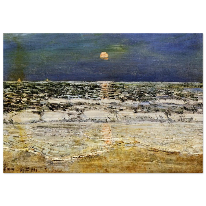 East Hampton - Childe Hassam Brushed Aluminum Print - 70x100 cm / 28x40 inches | Childe Hassam Aluminum Print | Childe Hassam Prints