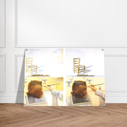 THE CHAIR - Salvador Dali Acrylic Print - 70x100 cm / 28x40″ inches | Salvador Dali Wall Art | Salvador Dali Prints