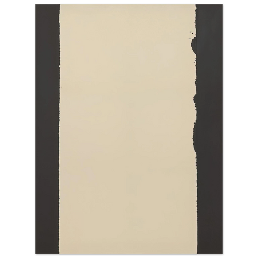 Yun Hyong-keun - Burnt Umber  Ultramarine Blue - 2007  75x100 cm / 30x40inches Fine Art Poster