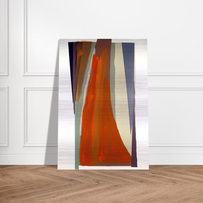 Untitled 9 - 1979 - Larry Zox Brushed Aluminum Print - 70x100 cm / 28x40 inches | Larry Zox Aluminum Print | Larry Zox Prints