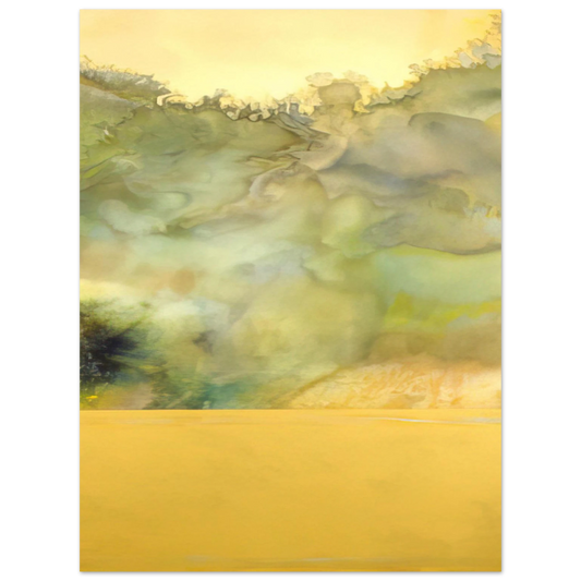 Ronnie Landfield - Elijah - 1969  75x100 cm / 30x40inches Fine Art Poster
