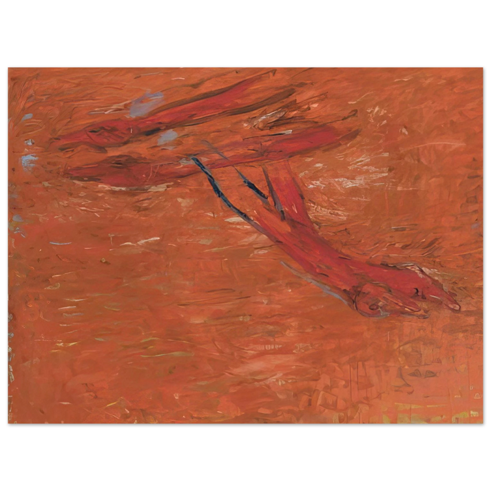 Susan Rothenberg - AUGUST 17TH 1998  75x100 cm / 30x40inches Fine Art Poster