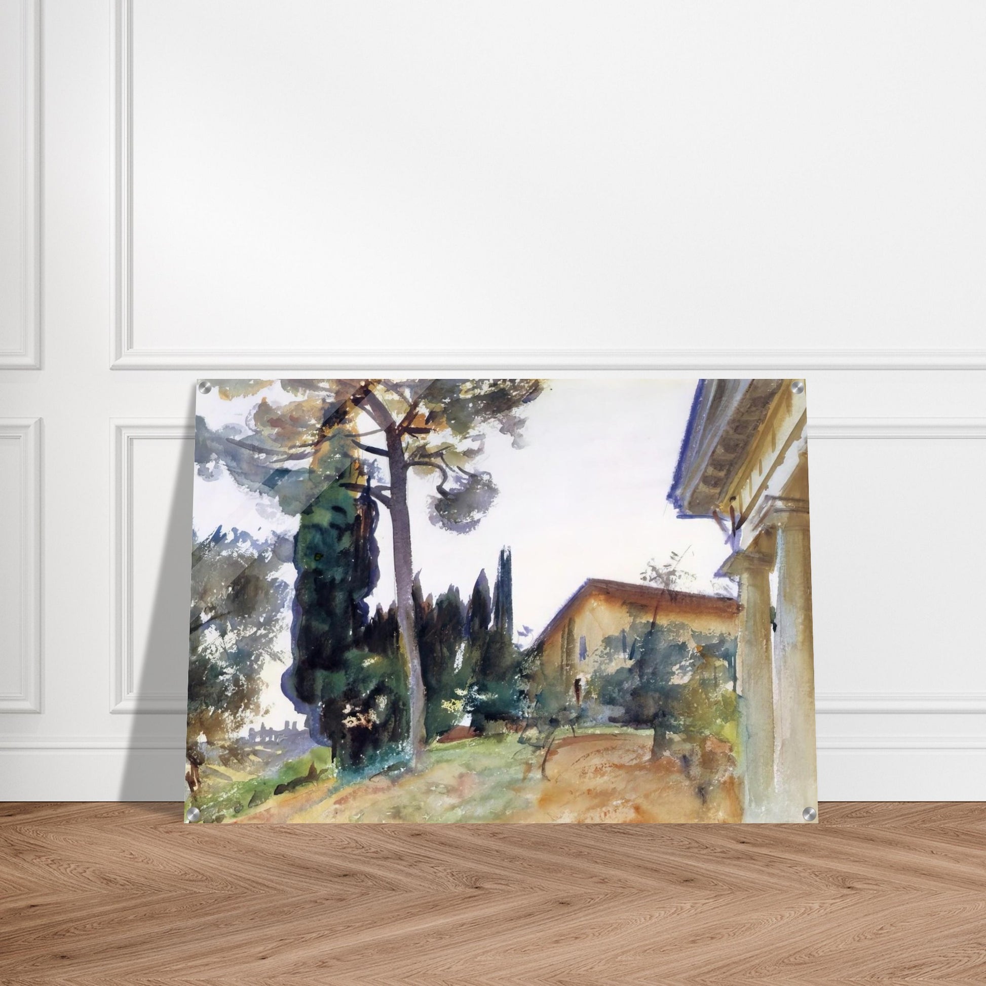 Corfu - John Singer Sargent Acrylic Print - 70x100 cm / 28x40″ inches | John Singer Sargent Wall Art | John Singer Sargent Prints