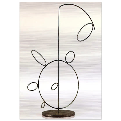 Stabile - 1954 1 - Lolo Soldevilla Brushed Aluminum Print - 70x100 cm / 28x40 inches | Lolo Soldevilla Aluminum Print | Lolo Soldevilla Prints