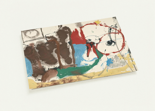 Mother Goose Melody, 1959- By Helen Frankenthaler Pack of 10 Post Cards | Helen Frankenthaler Post Cards | A6 (10.5 x 14.8 cm) - 4.1 x 5.8 inches