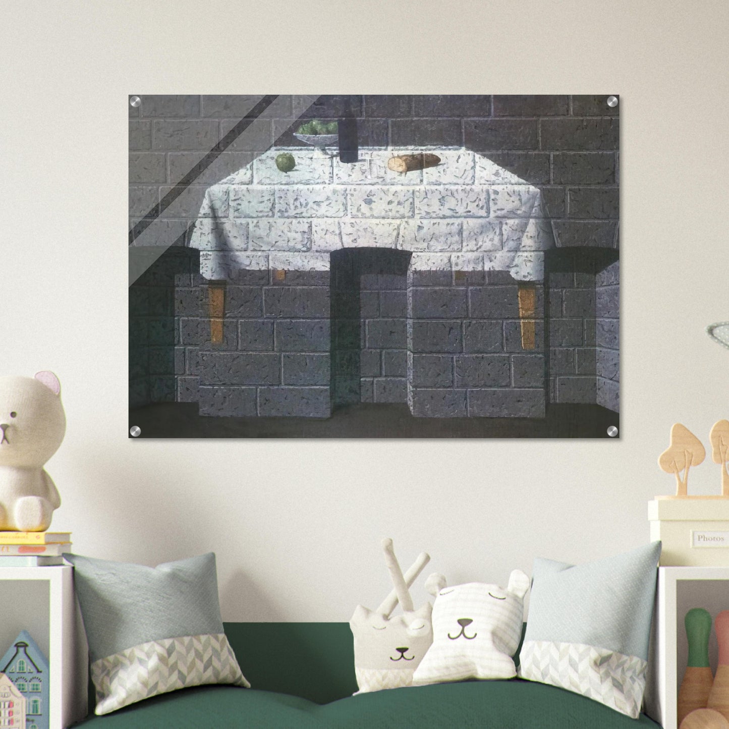 THE ENDEARING TRUTH 1966 - Rene Magritte Acrylic Print - 70x100 cm / 28x40″ inches