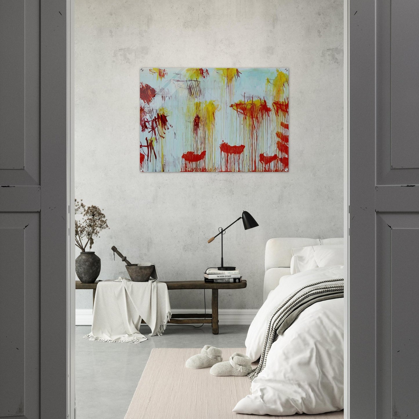 Lepanto, Part XI - Cy Twombly Acrylic Print - 70x100 cm / 28x40″ inches