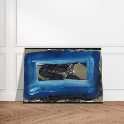 Seafood - 2001 - Howard Hodgkin Brushed Aluminum Print - 70x100 cm / 28x40 inches | Howard Hodgkin Aluminum Print | Howard Hodgkin Prints