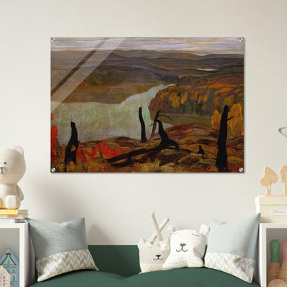 October Morning, Algoma Wartz Lake - 1920 - A.Y. Jackson Acrylic Print - 70x100 cm / 28x40″ inches