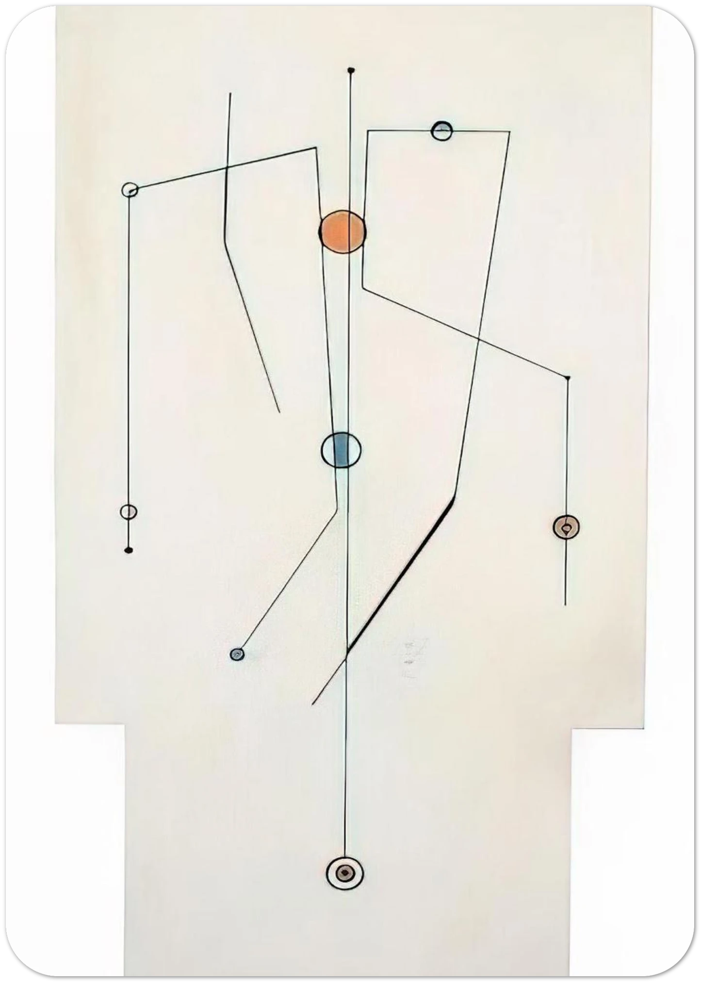 Ilke - 1951 By Carmelo Arden Quin Pack of 10 Post Cards | Carmelo Arden Quin Post Cards | A6 (10.5 x 14.8 cm) - 4.1 x 5.8 inches