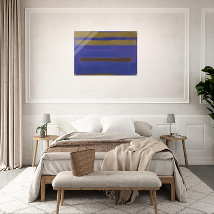 UNTITLED 1980 1 - Esteban Vicente Acrylic Print - 70x100 cm / 28x40″ inches