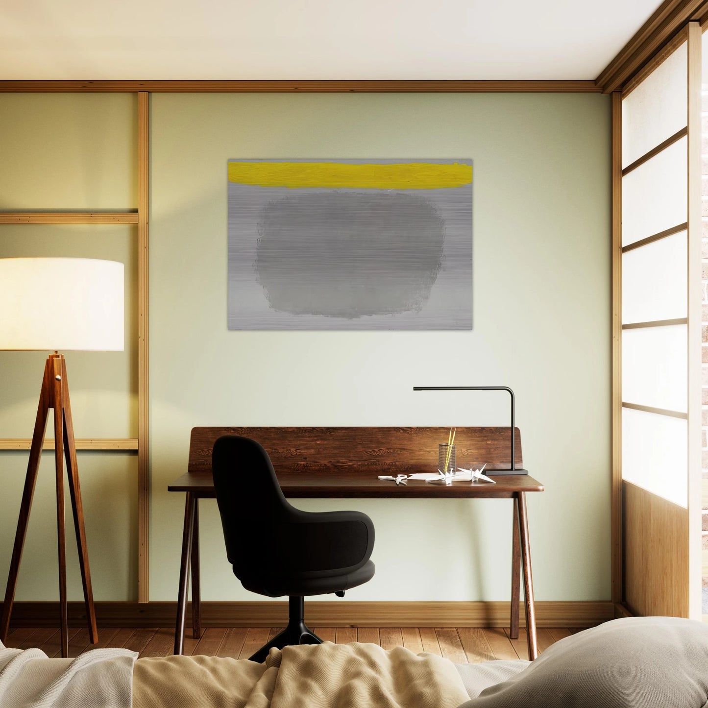 Untitled - 1964 - Ray Parker Brushed Aluminum Print - 70x100 cm / 28x40 inches | Ray Parker Aluminum Print | Ray Parker Prints