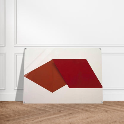 Spatial Relief red REL 036 - 1959 - Helio Oiticica Acrylic Print - 70x100 cm / 28x40″ inches