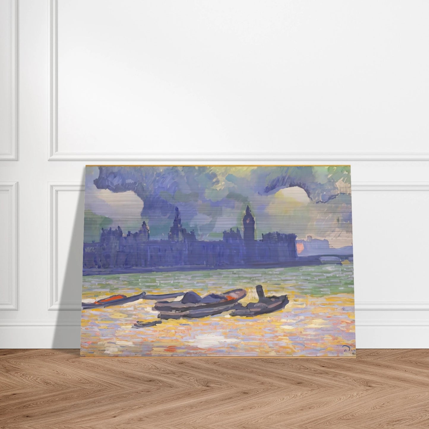 THE PALACE OF WESTMINSTER 1907 0 - Andre Derain Brushed Aluminum Print - 70x100 cm / 28x40 inches | Andre Derain Aluminum Print | Andre Derain Prints