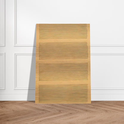 Morning Star - Agnes Martin Brushed Aluminum Print - 70x100 cm / 28x40 inches | Agnes Martin Aluminum Print | Agnes Martin Prints