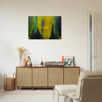 Phenomena Lasting Dawn - Paul Jenkins Brushed Aluminum Print - 70x100 cm / 28x40 inches | Paul Jenkins Aluminum Print | Paul Jenkins Prints